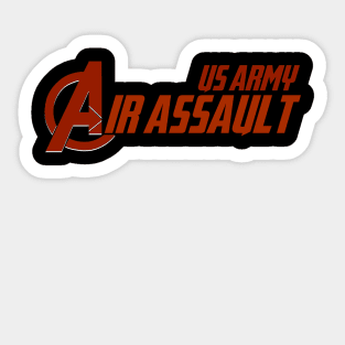 Air Assault Red Sticker